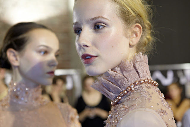 Georges Hobeika Haute Couture Fall/Winter 2013-2014 Backstage