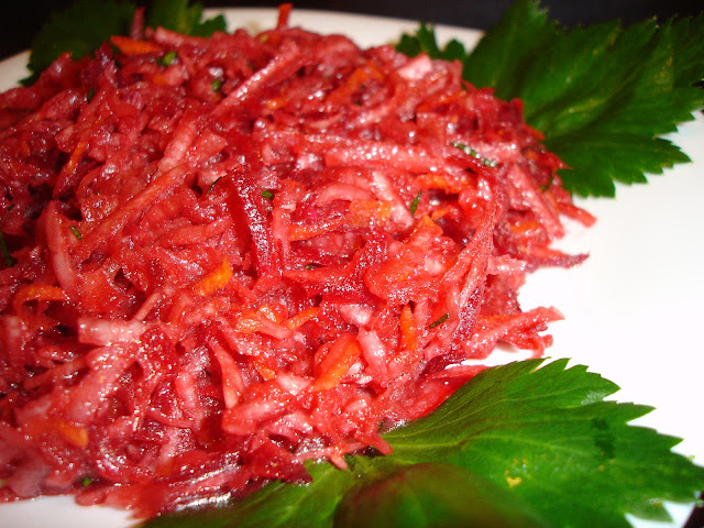 Кореноплодна салата (зимна) Вкуснотийки