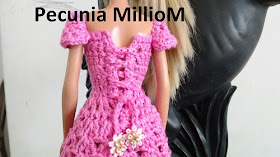 Como Fazer Vestido de Grávida Para Barbie PAP Com Pecunia MillioM 5