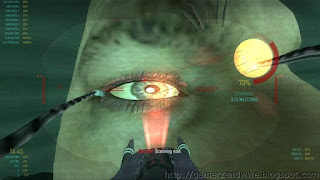 Ziggy scanning the retina in Mission Karma in COD Black ops 2