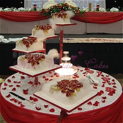 Wedding Cake Ideas on Wedding Dresses  Wedding Cakes With Fountains Ideas
