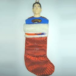 Superman Christmas stocking #4