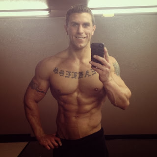 aesthetic muscle, Brad Albertson - bodybuilder, great abs, male fitness model, male model, muscle, physique, ripped muscle, vascular muscle, 