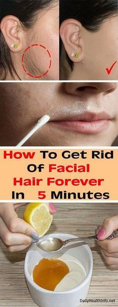 Remove Facial Hair Once and For All With This Natural Remedy