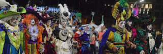 Desfile Inaugural del Carnaval. 2018. Uruguay Murga  Los Saltimbanquis