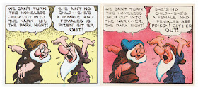 From Snow White and the Seven Dwarfs, Sunday pages