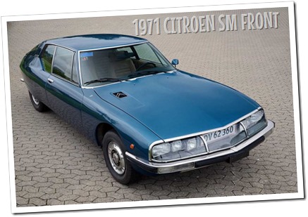 1971 Citroen SM Front - autodimerda.it