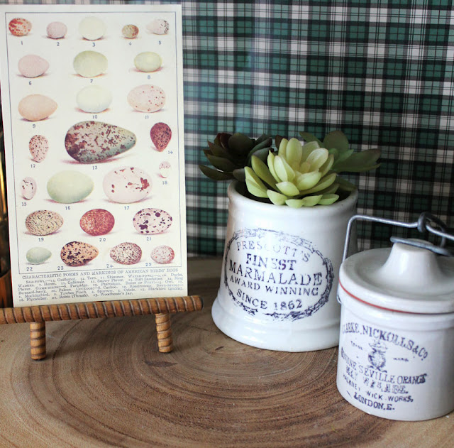 Decorating With Vintage Crocks From Itsy Bits And Pieces Blog