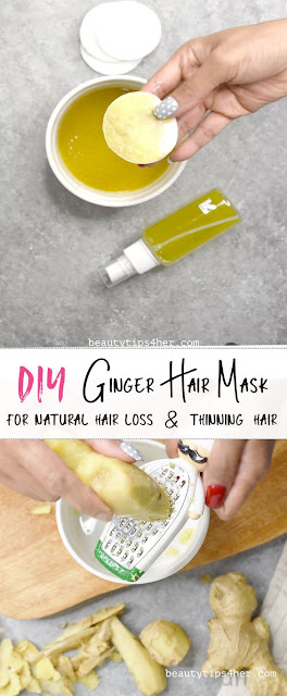 Ginger Oil Hair Mask ForHair Growth And To Cure  Dandruff And Thinning Of Hair