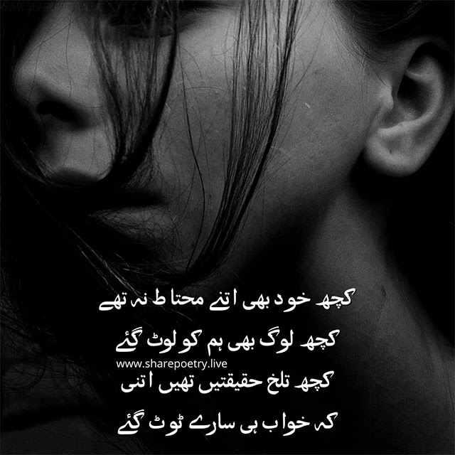 Deep Sad Shayari in Urdu Images - Alone Sad Poetry
