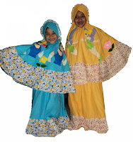 mukena anak murah motif princess cinderella dan tinker bell