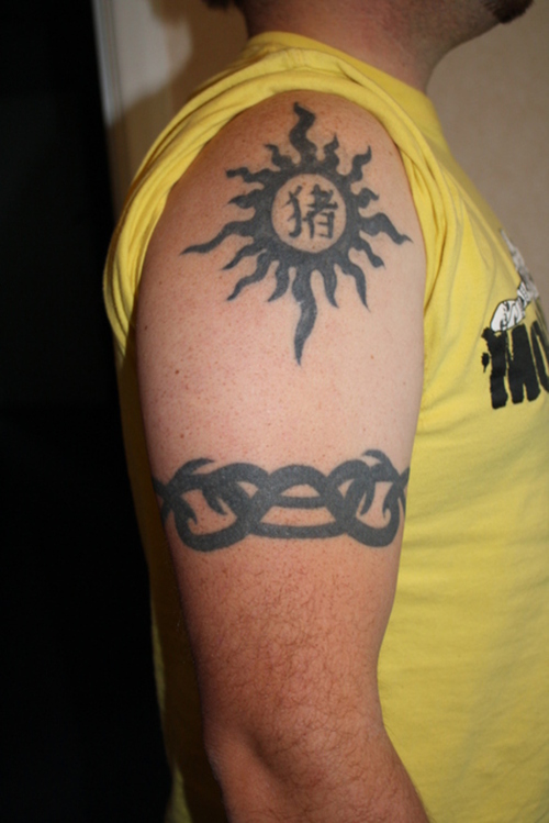 Tribal Sun Tattoos Designs Pictures