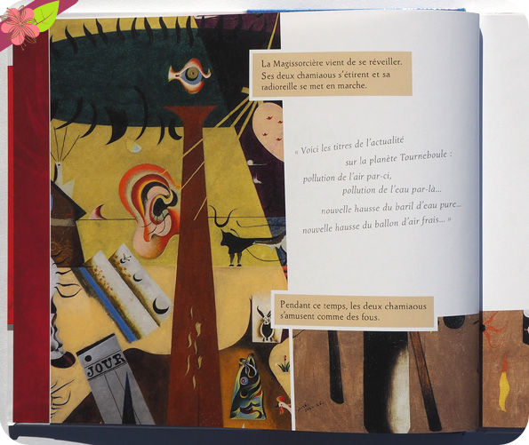 Le Tamafumoir et la Magissorcière de Hélène Kérillis et Xavière Devos d’après Joan Miró - Léon art & stories
