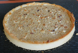 Tarte noisette de Cédric Grolet préparation