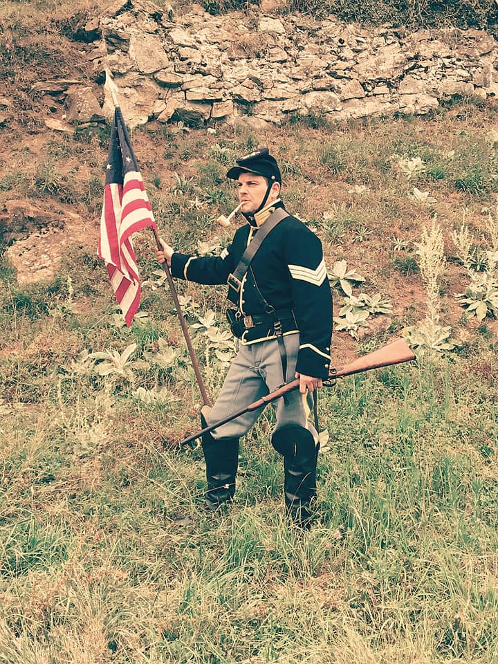 Soldado de caballería de Estados Unidos de 1876