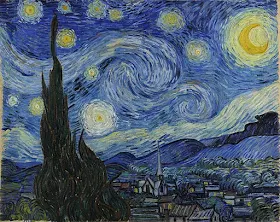 Самые известные картины – Звёздная ночь