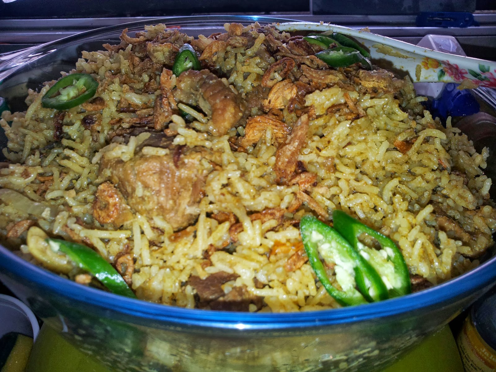ZULFAZA LOVES COOKING: Nasi daging mamak penang