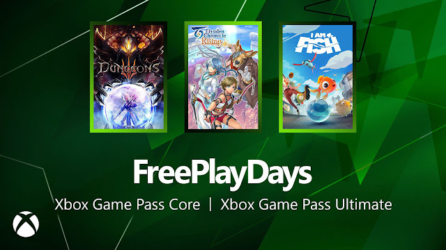 dungeons 3 eiyuden chronicle rising i am fish xbox game pass core ultimate free play days event xb1 xsx/s