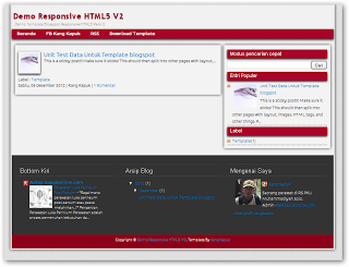 3 Template Blogger SEO Valid HTML5 di 2013