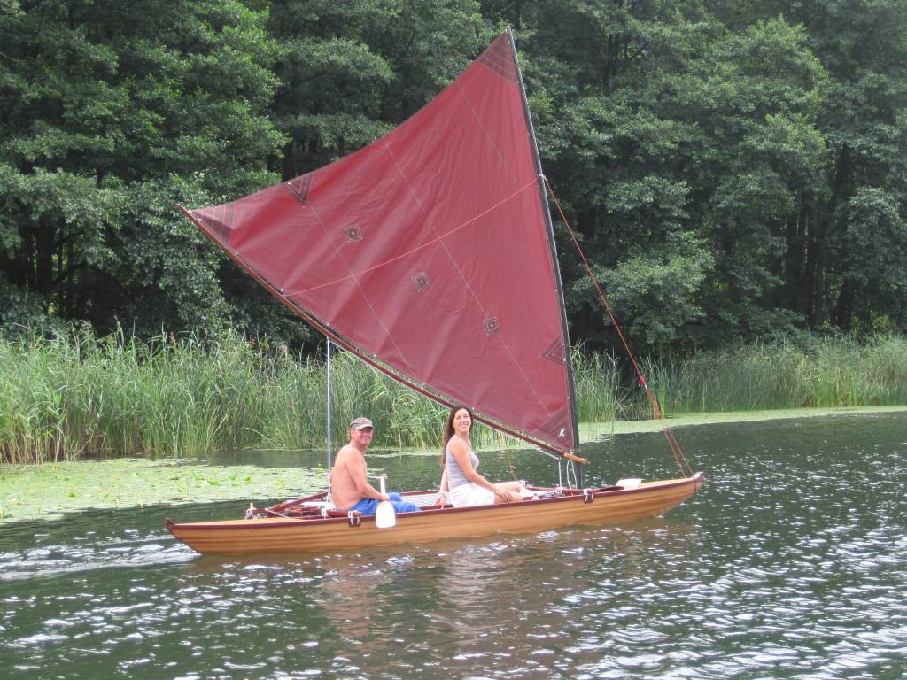 a bamboo outrigger sailing canoe building a traditional