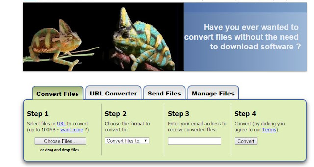 Zamzar.com for Converting Files Online