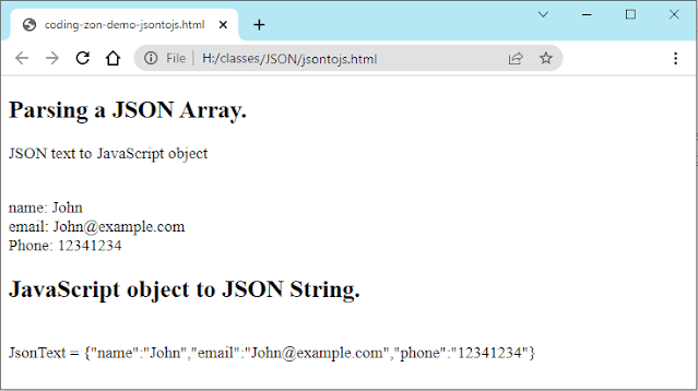 e-trainings-JS2JSON-JSON2JS-Example