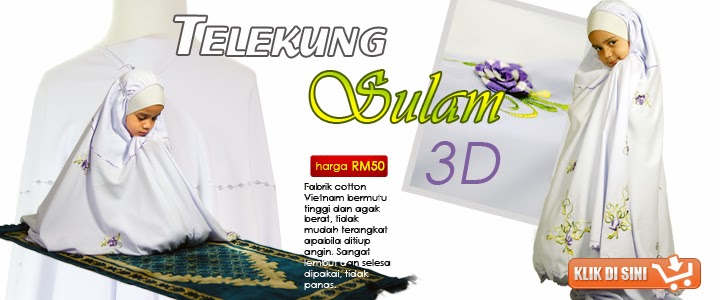 Kerulls: Jubah Batik DAN Telekung Sulam Untuk Kanak-kanak