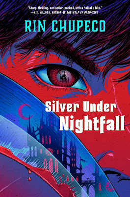 book cover of fantasy novel Silver Under Nightfall by Rin Chupeco