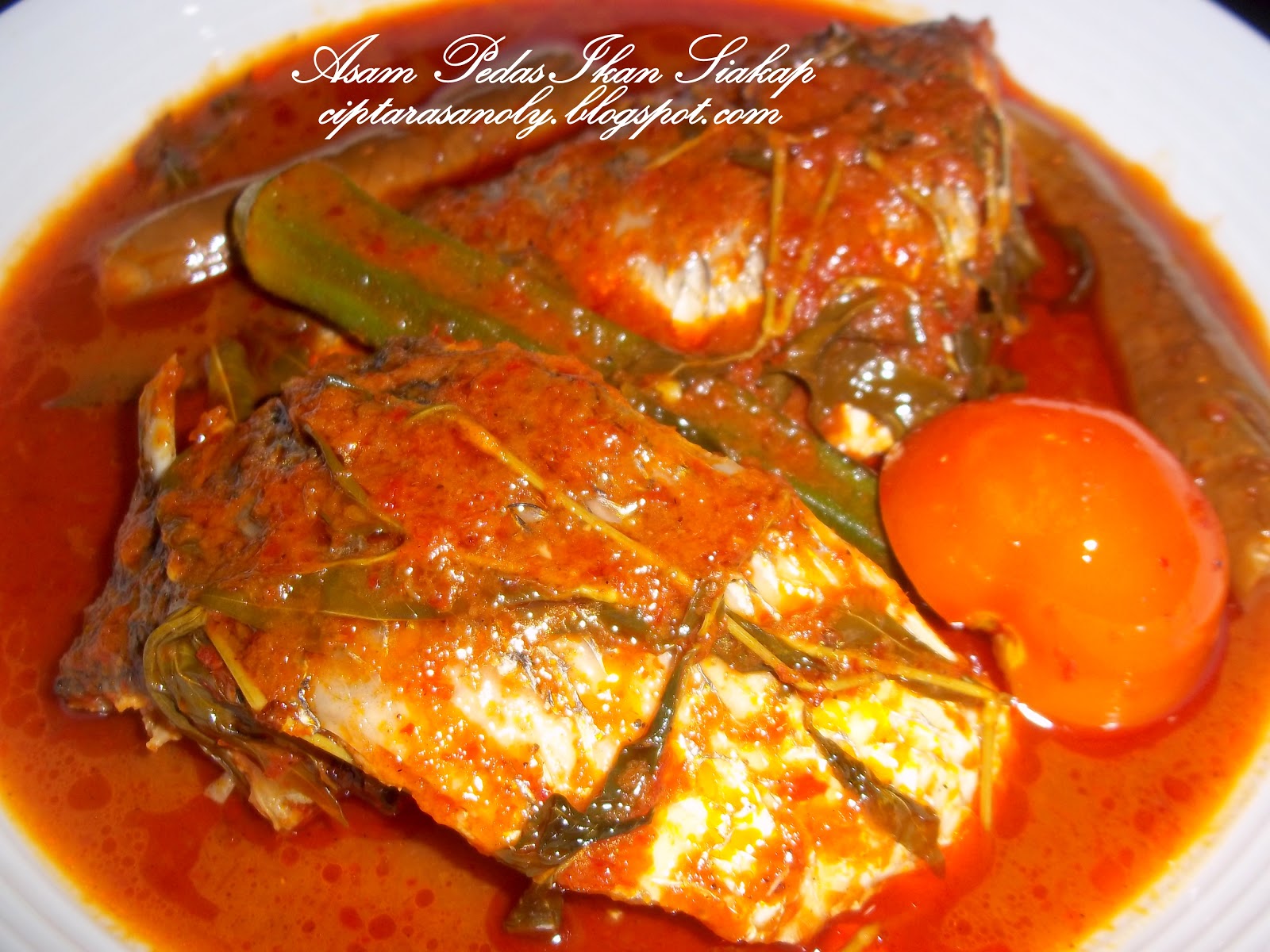 CiptaRasa Noly: ASAM PEDAS IKAN SIAKAP