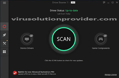 Driver Booster Pro 7.1 Promo License Key on Virus Solution Proivder