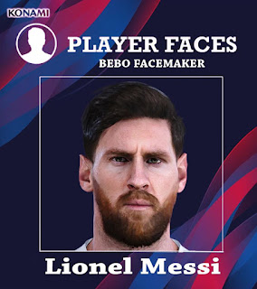 PES 2020 Faces Lionel Messi by Bebo