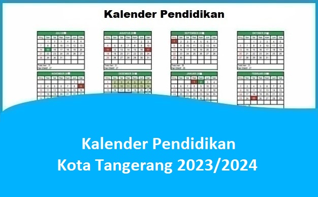 Kalender Pendidikan Kota Tangerang 2023/2024