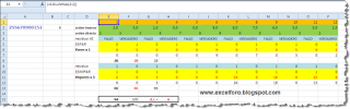 Obtener Dígito Control del codigo EAN 13 con Excel.