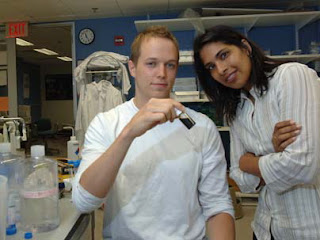 Geoffrey von Maltzahn and Professor Sangeeta Bhatia