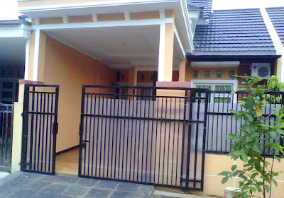 contoh warna cat teras rumah minimalis type 36 terbaru