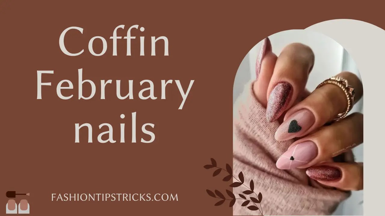 Coffin February nails