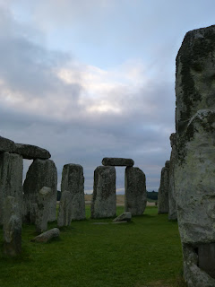 Dawn breaking at Stonehenge, copyright 2012, Kaliani Devinne