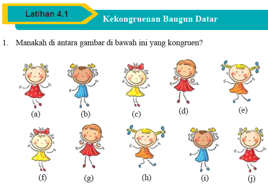 Contoh Soal Bangu Datar Dan Kongruen Kelas 9 Dan