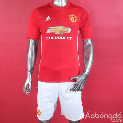 Áo bóng đá siêu cấp Manchester United sân nhà 2016 - 2017 