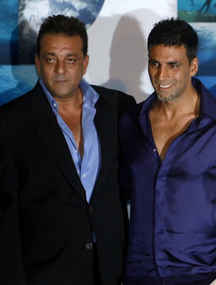 Sanjay Dutt Akshay Kumar in Blue