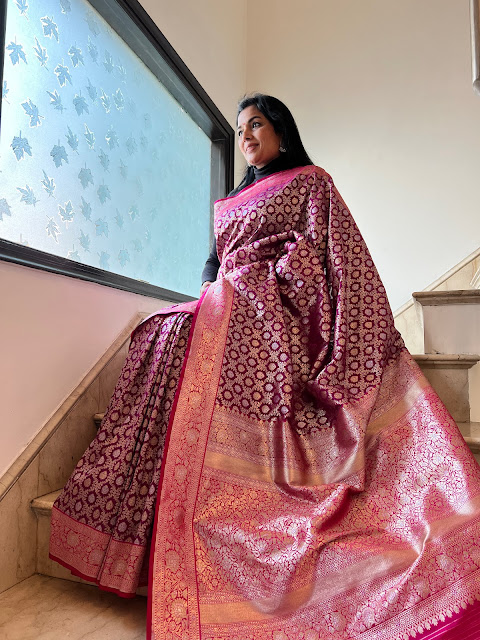 Banarasi khimkhaab saree