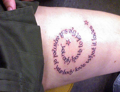 Other admirers have gone as far as tattooing lines of Oliver's poetry on 