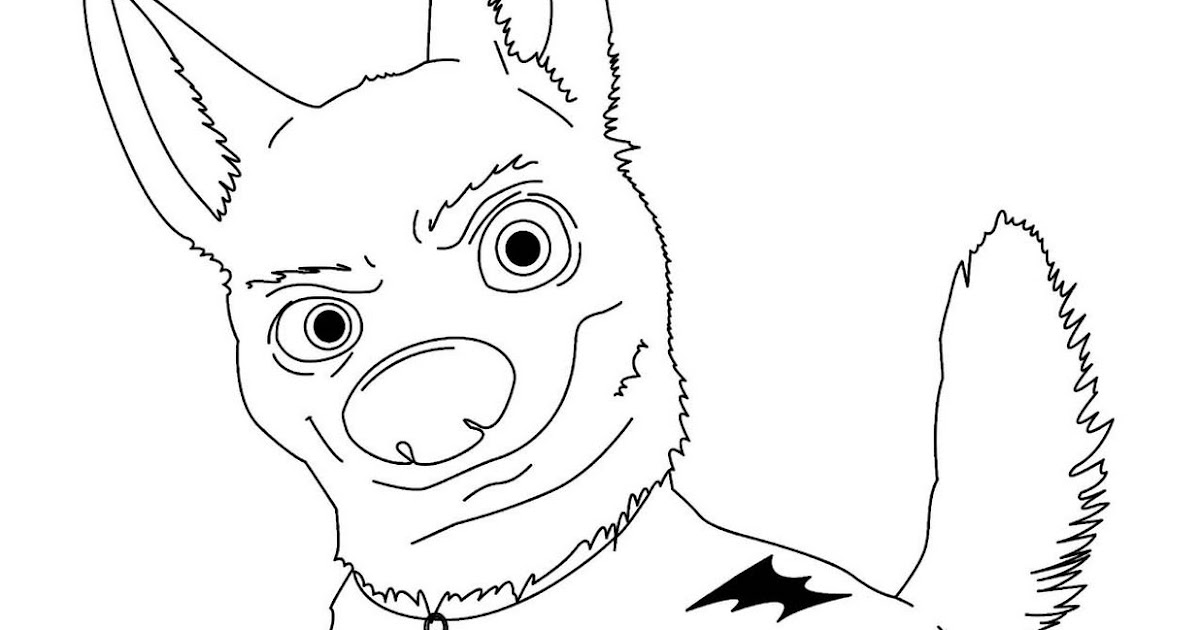 Bolt Coloring Pages: All New Bolt Coloring Pages