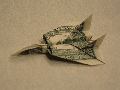 dollar bill origami flower. More Creative Dollar Bill