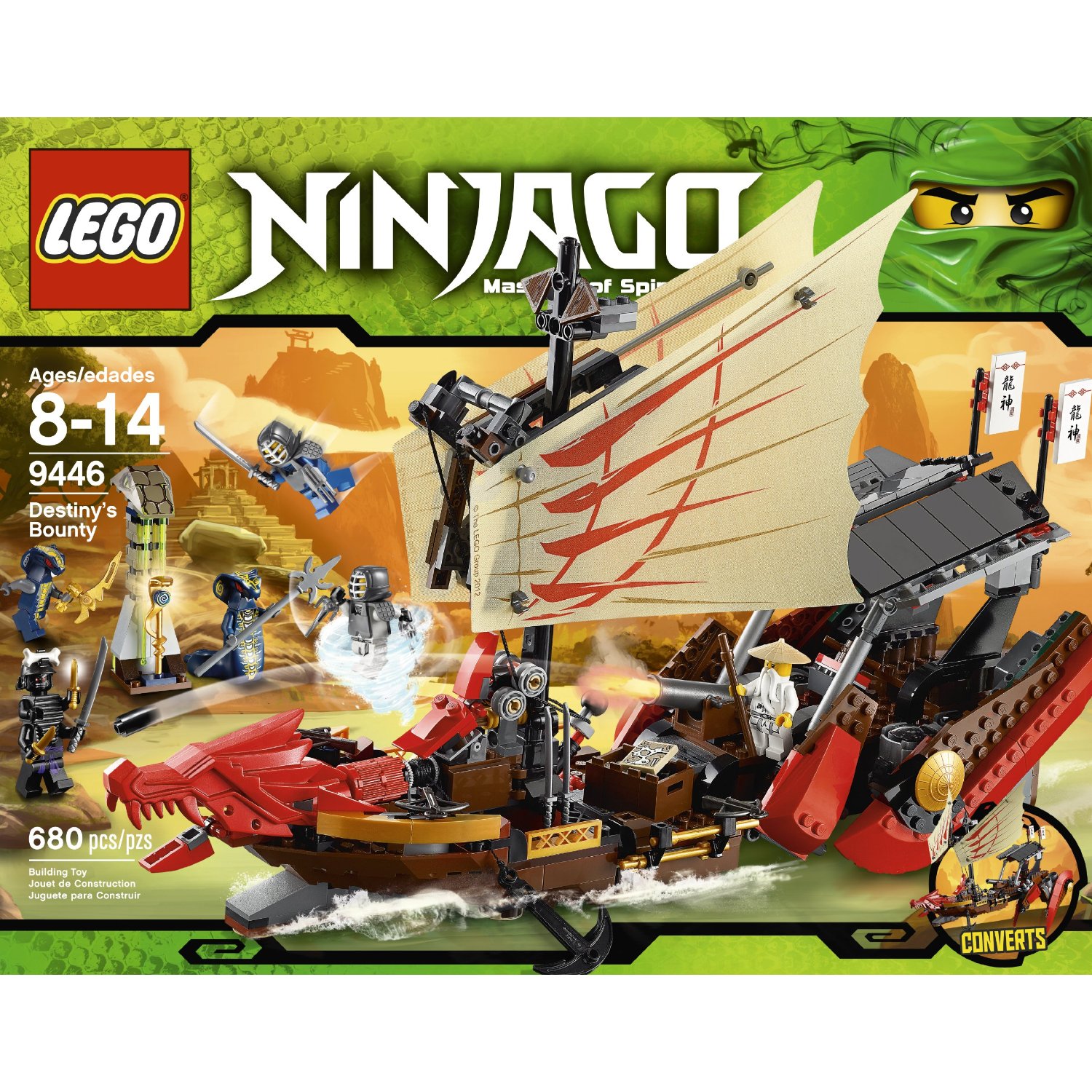 LEGO Ninjago Destiny39;s Bounty 9446