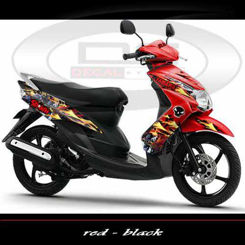  Modifikasi Motor Yamaha 2019 Modifikasi Stiker Motor Mio 