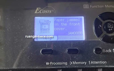 Solusi Kyocera Error JAM000