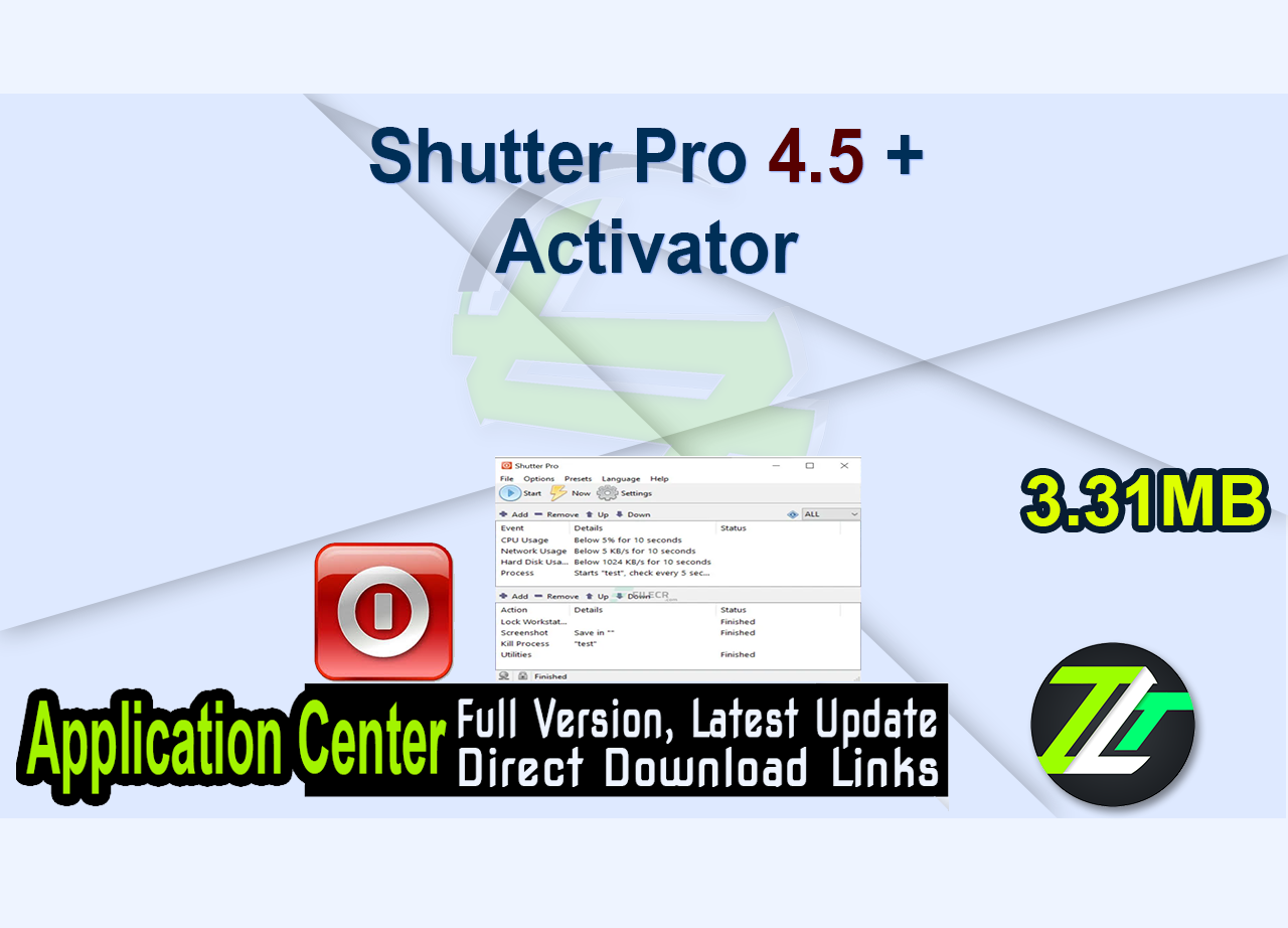 Shutter Pro 4.5 + Activator