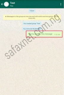 How to Recall WhatsApp Messages