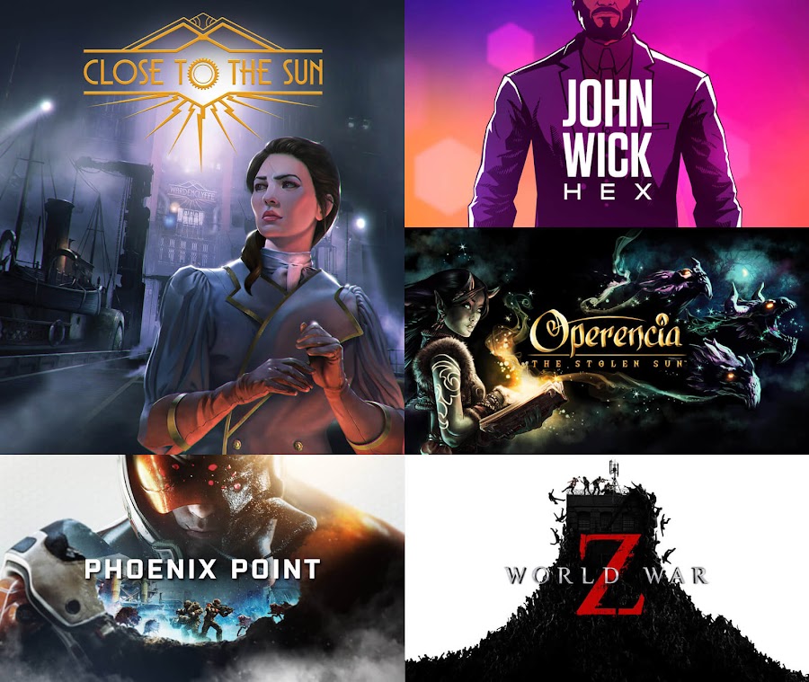 epic mega sale games summer 2019 close to the sun john wick hex operencia: the stolen sun phoenix point world war z